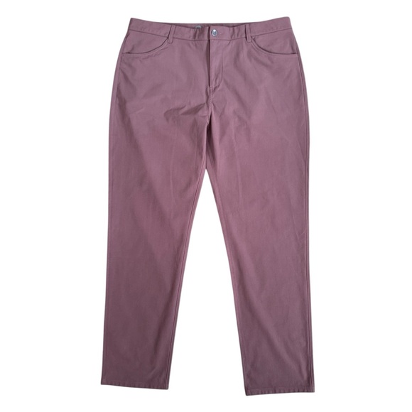 Vuori Men's Pants in Mauve - Picture 2 of 11